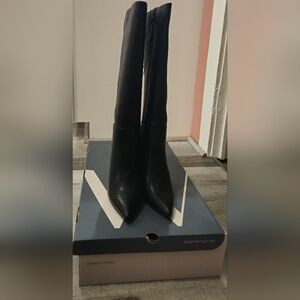 BNIB Worthington Shari Black Wedge Heeled Boots 6.5